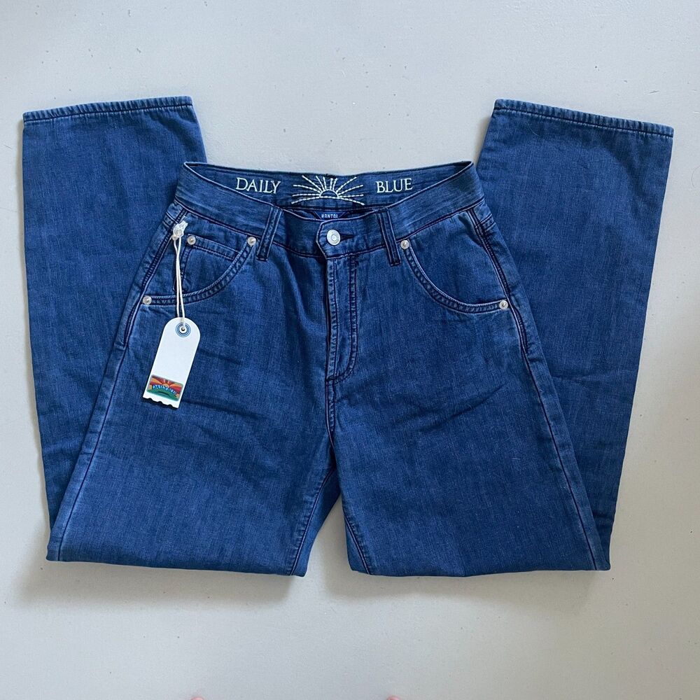 AG Adriano Goldschmied Daily Blue High Waisted Denim Jeans Blue Size 25